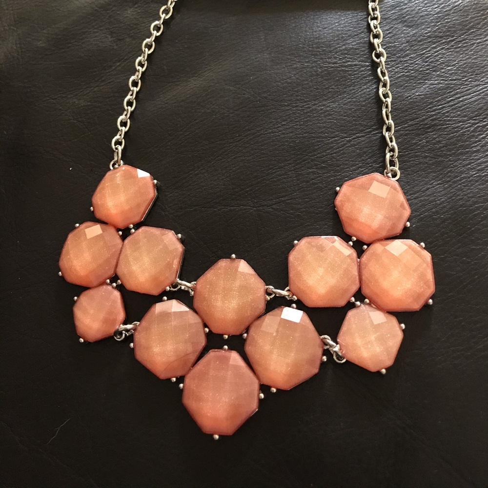 NWT Coral statement piece necklace